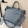 thumbnail image 4 of Bolso de hombro casual unisex Lona de gran capacidad Bolsa de trabajo de viaje con múltiples bolsillos, 4 of 8
