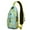 Yellow-153, variant on Crossbody Sling Backpack for Women Men Polka Dots Pattern Shoulder Sling Crossbody Casual Chest Bag for Travel Sports Running Hiking