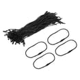 thumbnail image 1 of Unique Bargains Polyester Rope Hang Tag String Snap Lock 190mm/7.48 Inch ,2mm 200 Pcs,Black, 1 of 5