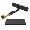 thumbnail image 1 of LOVIVER Ischio-Jambiers--Sangle pour Porte Lit Exercice--Abdominaux Jambe avec Genouillères Sangle Réglable Jaune, 1 of 7
