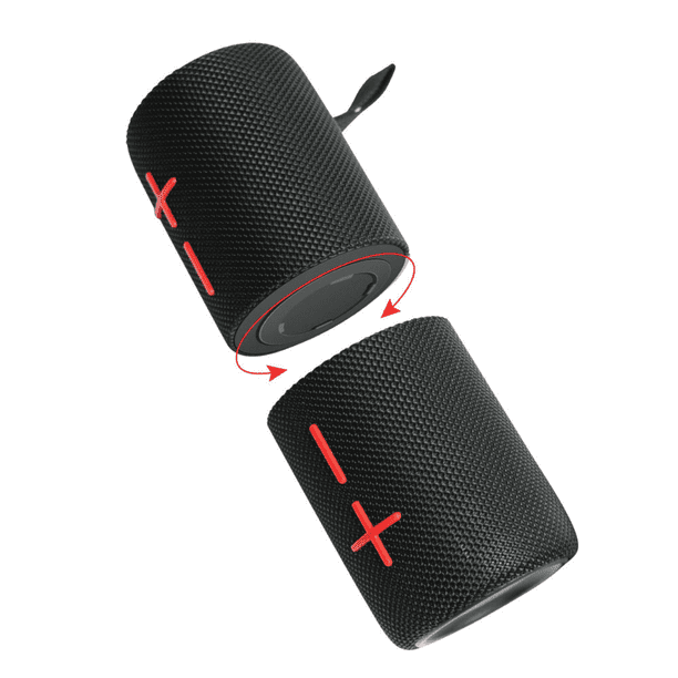 DCOWO S11Plus Altavoz Inalámbrico Dividido 2 en 1 de 40W, Altavoz Dual Portátil Impermeable IPX6 con Luces RGB, Perfecto para Trabajar y Jugar