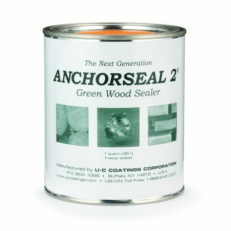 Anchorseal 2 Green Wood Sealer Quart (Best Clear Wood Deck Sealer)