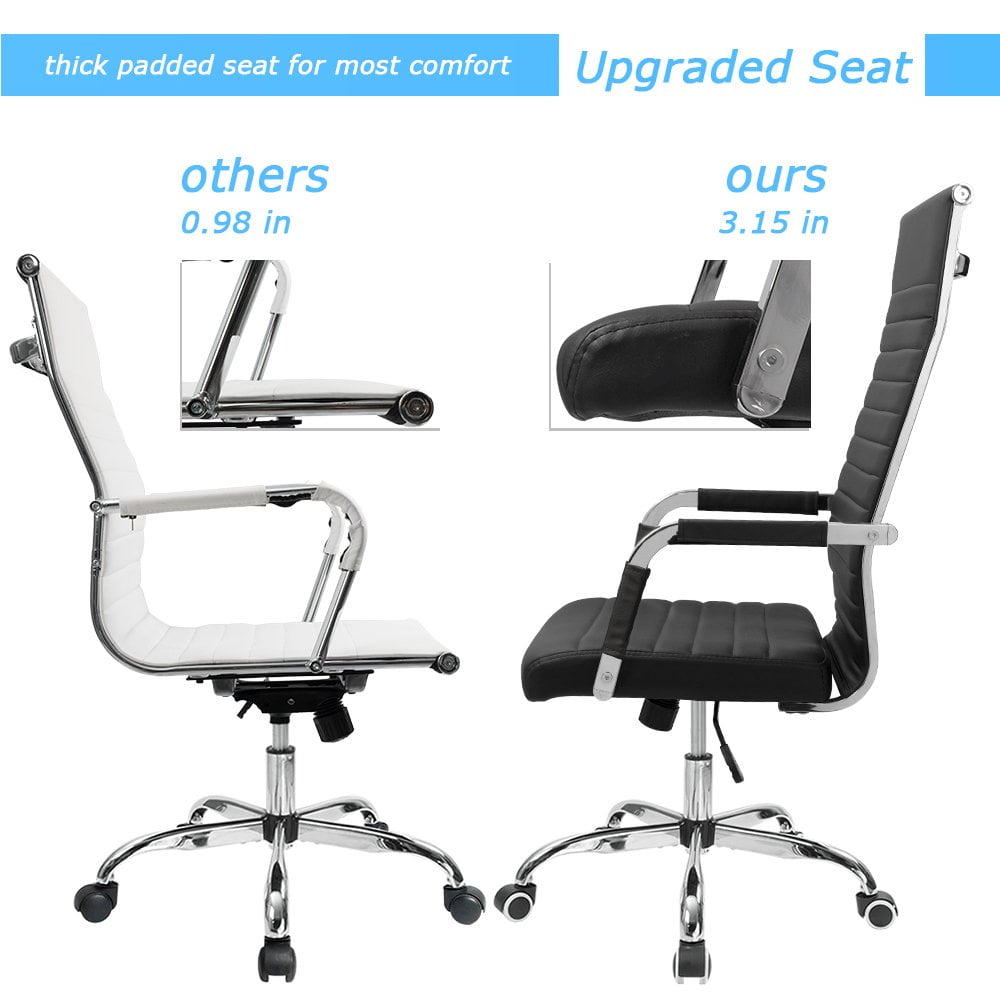 Walnew Ribbed Office Desk Chair High Tiendamia Com