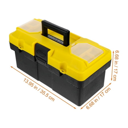 

1Pc Household Storage Box Portable Tool Box Plastic Tool Storage Container