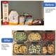 thumbnail image 5 of Juego de 4 recipientes herméticos para almacenar alimentos, recipientes para organizar la despensa de la cocina, recipientes para almacenar cereales, bocadillos y dulces, 460 ml, 5 of 7