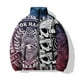 thumbnail image 5 of Chaqueta holgada de moda, abrigo de invierno para hombre, ropa informal cálida de algodón para hombre, chaqueta de algodón con estampado de calavera gótica, ropa de calle Harajuku, 5 of 5