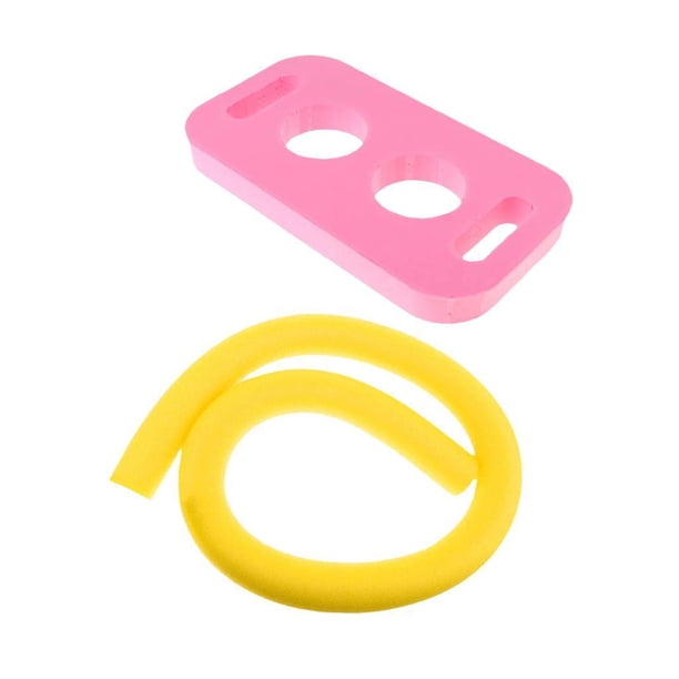 Tubo de espuma flotante para piscina, palo de flotabilidad para niños y adultos. amarillo rosa