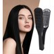 thumbnail image 2 of Hair Straightening Brush with DoubleSided Ceramic Teeth and AntiSlip Grip for Frizz Styling, 2 of 4