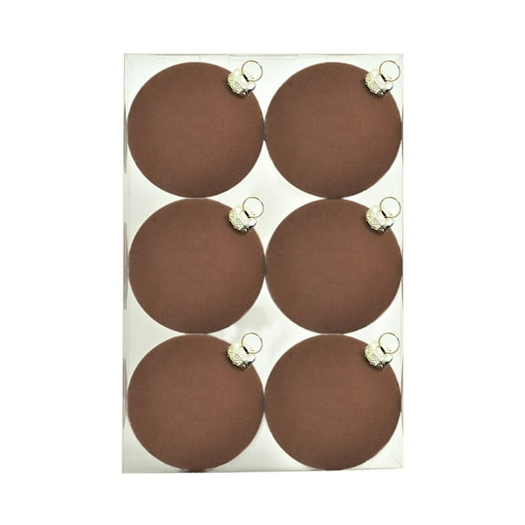 50% 0ff Clearance! 6pcs Christmas Table Decorations Velvet Balls Ornaments 2.36-Inch For Christmas Tree Shower First Christmas Decorations Birthday Party