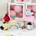thumbnail image 6 of MorisMos 6 Pcs Bird Stuffed Animals Bulk,6" Soft Bird Plush Toy, 6 of 7