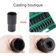 thumbnail image 3 of 20PCS 1/2 Inch Electric Wrench Accessory Set Steel Sleeve Set Household Multifunctional Practical Sleeve Set with Storage Box, 3 of 7