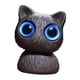 thumbnail image 3 of Estatua de gato en miniatura, mascota de té, gato de ojos grandes, figura creativa, adorno de té Kungfu Ojos azules, 3 of 9