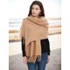 thumbnail image 4 of Bufanda de viaje Novawo Thick Pashmina de lana para mujer, 4 of 6