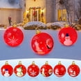 thumbnail image 1 of 60CM Outdoor Christmas Inflatable Ball Decorations with Lamp - Sturdy PVC Weather-Resistant Holiday Decor for Yard, Porch, and Garden, 1 of 2