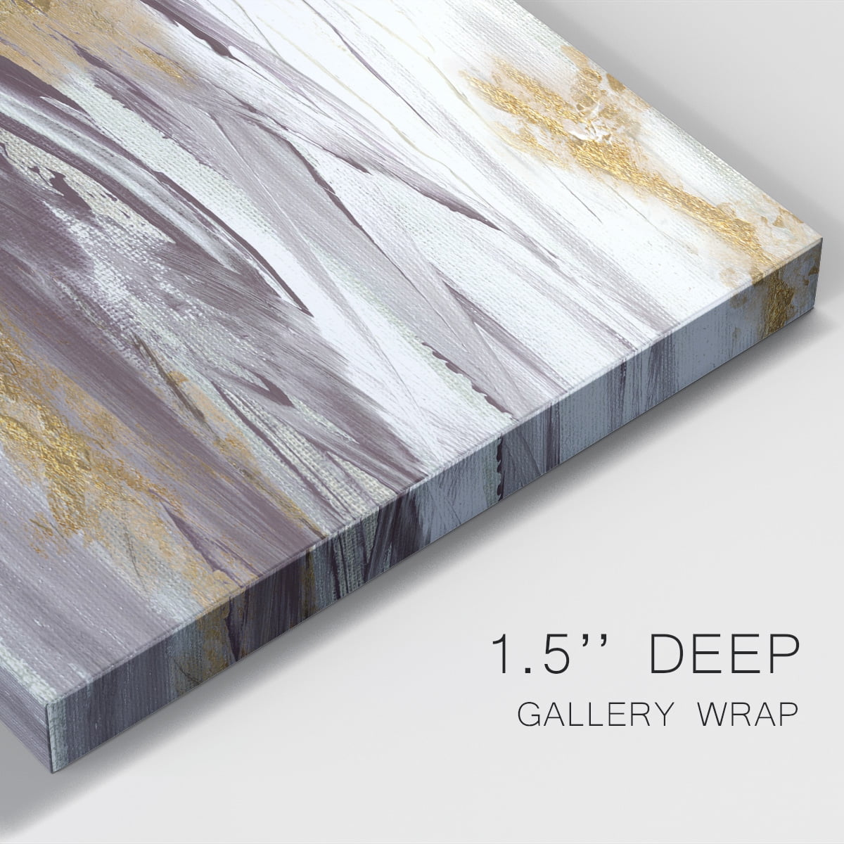 Tumultuous Amethyst I Premium Gallery Wrapped Canvas - Ready to Hang