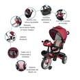 thumbnail image 3 of Triciclo para Niños The Baby Shop  para bebés, evolutivo Luz y Sonido Rojo -, 3 of 8