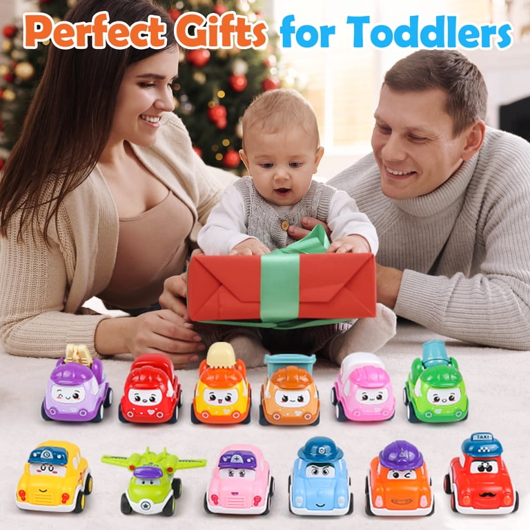 Tepear Mini Pull Back Cars Set, 12 Pieces with Playmat photo 7