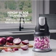 thumbnail image 6 of Ninja Express Chop 200 W Food Processor, Mince, Puree, One-Touch, Non-Slip Base, Dishwasher Safe, NJ100WM Black, 6 of 9