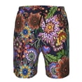 thumbnail image 4 of Naloa Vintage Floral Men's Beach Shorts, Surfing shorts, Swim trunks, Quick Dry Swim Trunks for Surfing Beach Fun - X-Large, 4 of 9