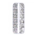 thumbnail image 1 of 12 unidades de cristales 3D rectangulares con purpurina, gemas de cristal para manualidades, accesorios decorativos DIY, 1 of 8
