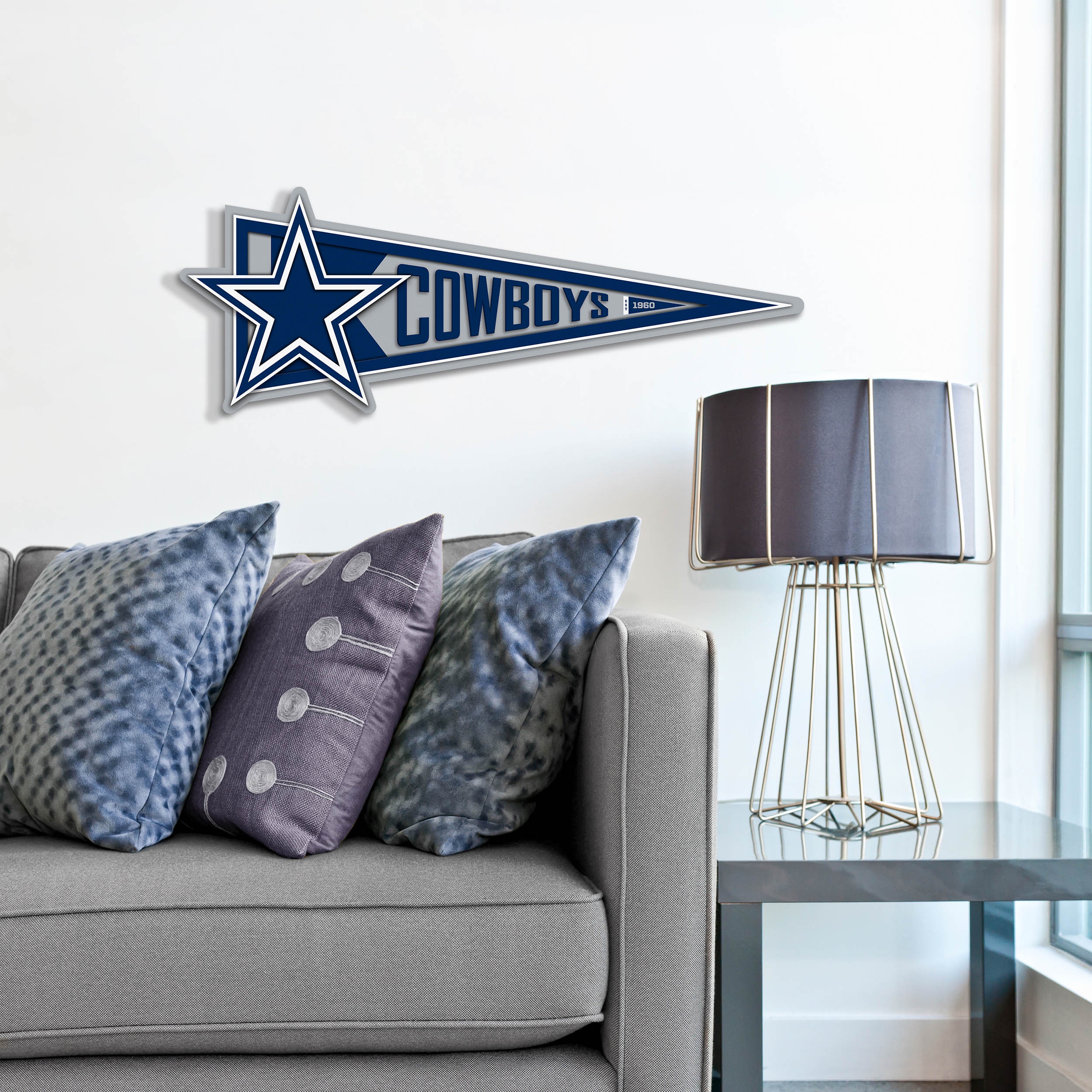 YouTheFan NFL Dallas Cowboys Pennant Sign
