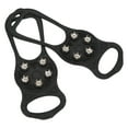 thumbnail image 2 of Shoe Crampons, Unisex Ice Snow Grip 5 Teeth Excellent Grip Non Slip One Size With Storage Bag For Hiking For Mountaineering For Hunting, 2 of 8