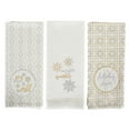 thumbnail image 6 of DII Cotton Assorted Winter Sparkle Embellished Dishtowels in White (Set of 3), 6 of 6