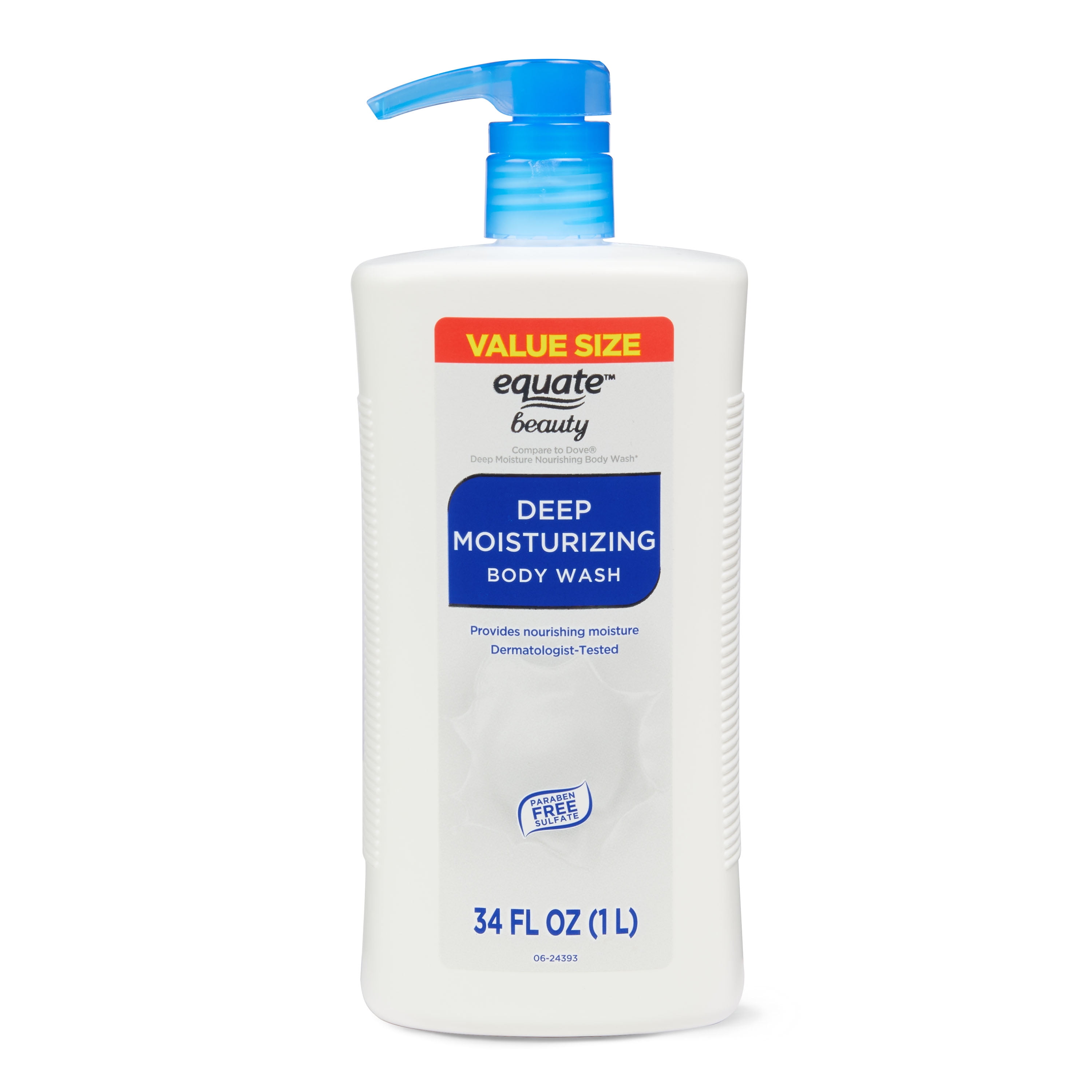 Equate Deep Moisturizing Body Wash, 34 fl oz