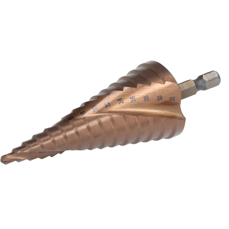 Step Drill Bit Chamfering Cobalt Multi Size Fast Change HSS