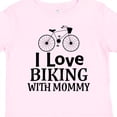 thumbnail image 4 of Inktastic Biking with Mommy Bicycle Boys or Girls Toddler T-Shirt, 4 of 5