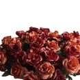 thumbnail image 4 of D-GROEE 2 Bouquet 15 Heads Artificial Rose Flowers Bouquet Faux Silk Flowers Rose for Home Bridal Wedding Party Festival Decor Xmas Gift, 4 of 4