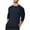 Navy Blue, variant on Men's Casual Classic Vintage Long Sleeve Raglan Henley Shirts Baseball Active T-Shirt