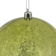 thumbnail image 2 of Vickerman 4.75" Lime Mercury Ball Ornament, 4 per Bag., 2 of 2