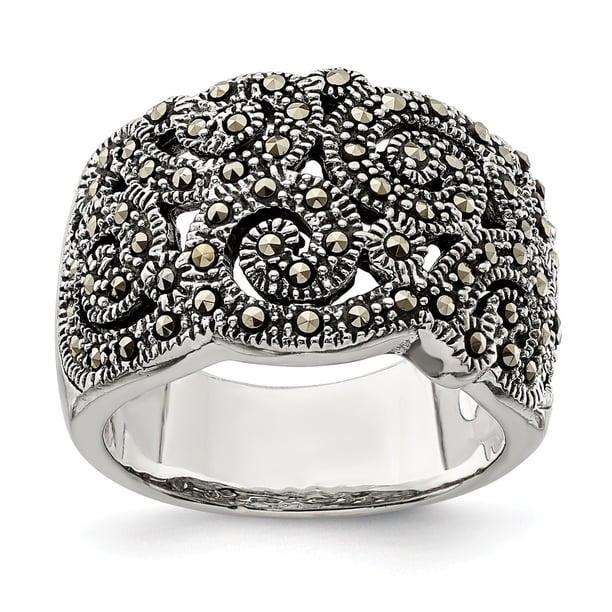 art deco stackable rings