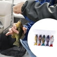 thumbnail image 2 of 5pcs Fishing for Trout Swimbaits Pencil Fishing with Two Hooks Lifelike Water, 2 of 9