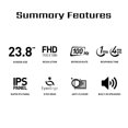 thumbnail image 2 of Monitor de ordenador MSI PRO MP245PG 24 pulgadas FHD 100 Hz negro, 2 of 8