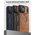 thumbnail image 4 of Funda Magnética de Cuero VAUSERDY para iPhone 17 Pro Max, 4 of 6