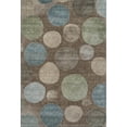 thumbnail image 2 of Addison Rugs Mayfield Premium Machine Washable Transitional Geometric Chocolate Rectangle Rug, 3' x 5', 2 of 6