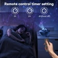 thumbnail image 6 of Stars Projector, Galaxy Light Projector for Bedroom 21 Effects Rotating Projection Night Light Ceiling Star Galaxy Projector with Bluetooth Timer and Remote Room Decor Lights for Kids Party, 6 of 10