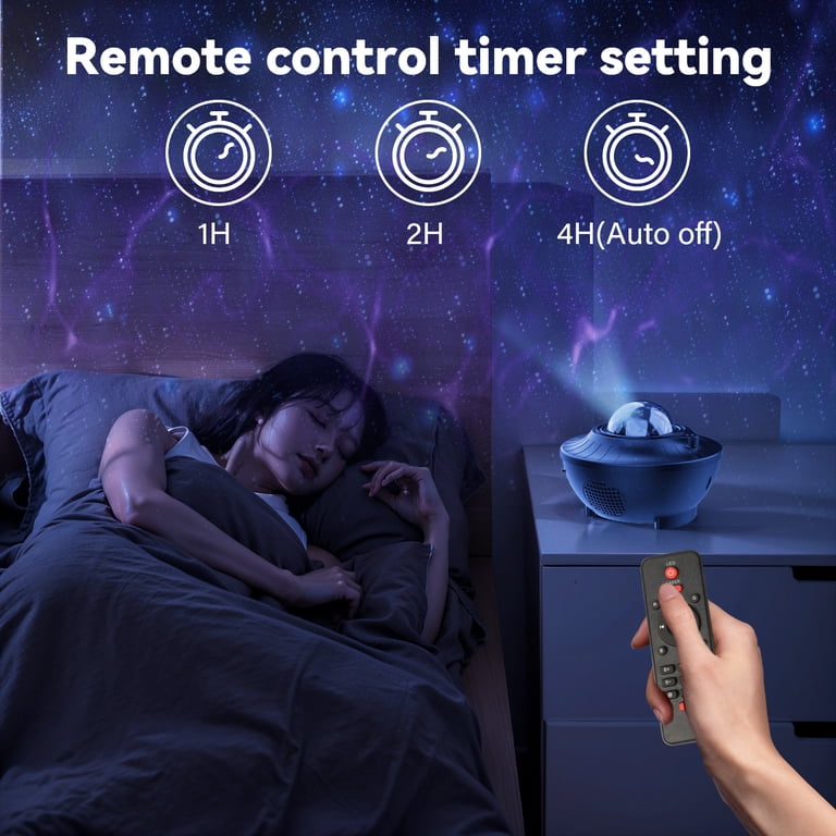 Skdwakiz 21 Effect Galaxy Projector with Bluetooth Speaker photo 6