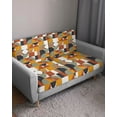 thumbnail image 3 of Luxurious Couch Cushion Covers Stretch, Washable Sofa Seat Covers Individual Seat Cushion Sofa Slipcovers Abstract Middle Century European American Colors Couch Cover Furniture Protector L-1PCS, 3 of 7