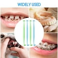 thumbnail image 4 of 8 cepillos de dientes intermedios de doble punta para limpieza bucal con aparatos dentales., 4 of 8