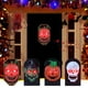 thumbnail image 1 of Fiudx Timbre de Halloween, Diseño de Calavera y Calabaza Espeluznante, Luz Brillante y Efectos de Sonido, Experiencia Interactiva, Casa Embrujada, Decoración para Fiestas, Fácil Instalación, Tamaño 1, 1 of 6