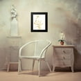thumbnail image 4 of Paschke, Chris 12x14 Black Modern Framed Museum Art Print Titled - Sumi Daylily II Gold, 4 of 5