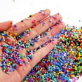 thumbnail image 4 of EGNMCR Room Decor Home Decor 24 Color Glass Rice Bead Bracelet Necklace Accessories Puzzle Beaded Glass rice beads, 4 of 8