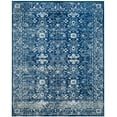 thumbnail image 2 of SAFAVIEH Evoke Ronald Bordered Area Rug, Navy/Ivory, 10' x 14', 2 of 11