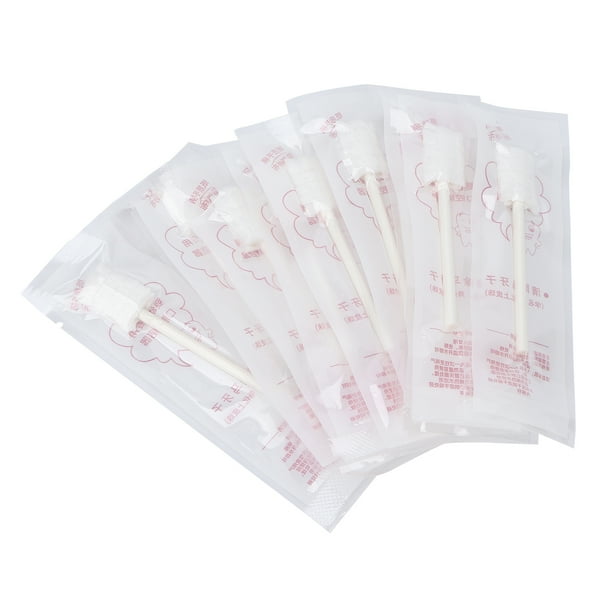 Limpiador De Lengua De Bebé, Cepillo De Dientes De Gasa, Palo De Limpieza Bucal Para Bebé, 10 Uds., Limpiador Bucal De Lengua De Bebé, Cepillo De Dientes De Gasa Infantil ANGGREK Otros