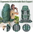 thumbnail image 3 of Molle Hiking Internal Frame Backpacks with Rain Cover Ultralight 30/50L, 3 of 10