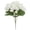White, variant on Artificial Silk Flowers Fake Blue Flower Bouquet Spring Flower Arrangements for Mother's Day Home Centerpieces Wedding Bridal Shower Indoor Outdoor