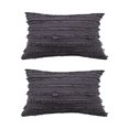 thumbnail image 2 of Juego de 2 fundas de cojín decorativas con flecos de borlas, fundas de almohada supersuaves, fundas de cojín decorativas con borlas para sofá, dormitorio, sala de estar Fokelyi 2034645-2, 2 of 9